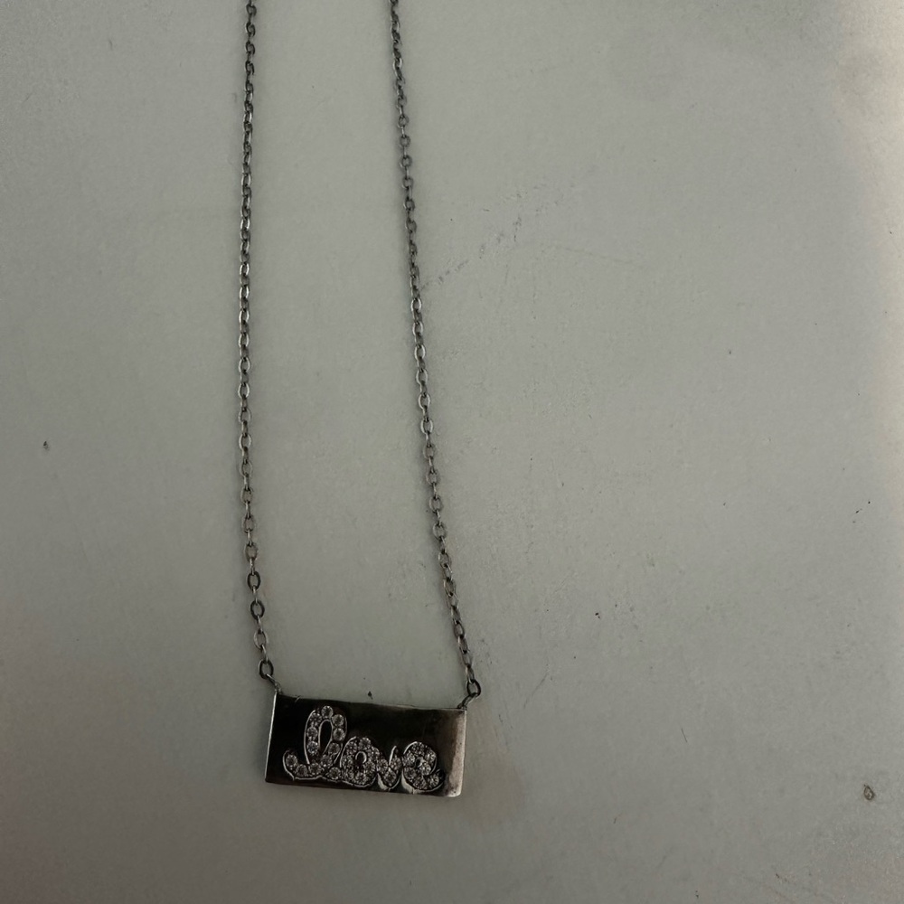 Silver necklace